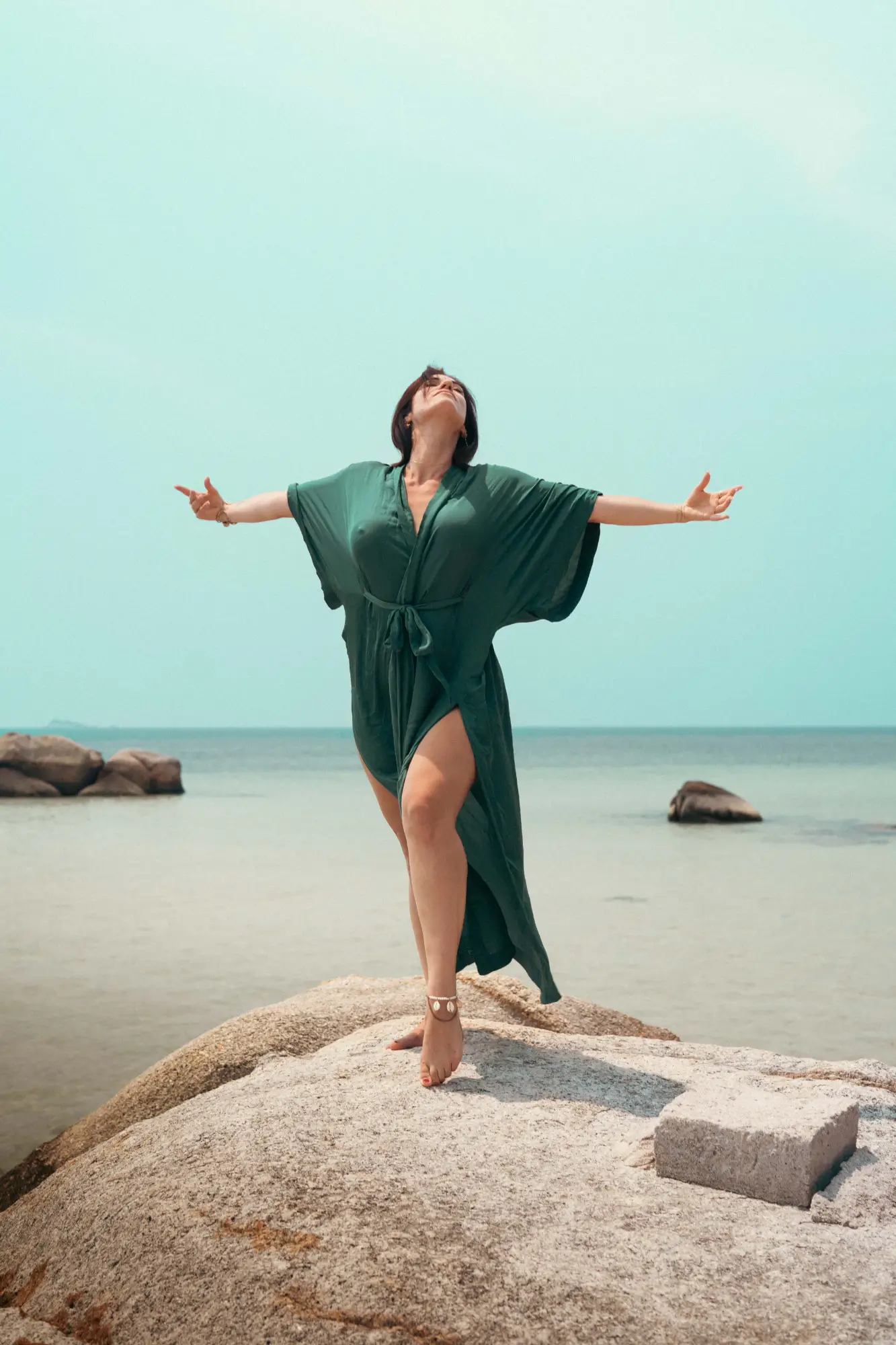 Stefanie in tiefer Präsenz